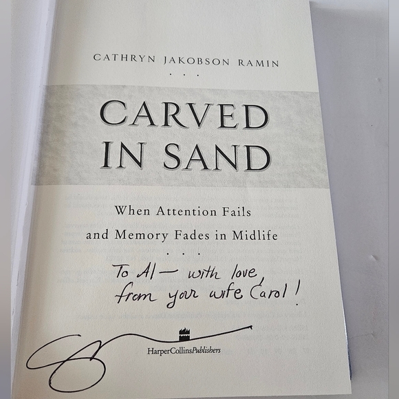 Carved in Sand When attention fails and memory fades in the Middle.Ramin. Harper - Picture 10 of 16